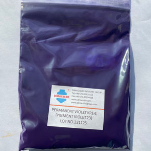 Tintes químicos orgánicos Violeta permanente <span class=keywords><strong>Krls</strong></span> Pigmento Violeta 23 para base solvente Tinta de huecograbado Fabricación industrial - Product Image 1