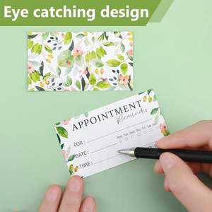 Cartes de rappel de rendez-vous Salon de coiffure Cartes de visite de rendez-vous Cartes de rendez-vous suivantes Toilettage Massothérapeute Bureau dentaire - Product Image 3