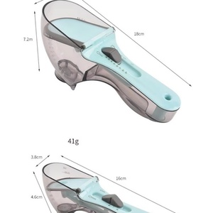 Kitchen <b>Measuring</b> Tools Magnetic Adjustable <b>Measuring</b> <b>Spoon</b> Smart <b>Spoon</b> with Scale Plastic <b>Measuring</b> <b>Spoon</b> Set - Product Image 3