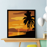 Kit de Peinture Personnalisée DIY par Numérisation de Dessins Animés, Comprend un Cadre, une Toile et un Pinceau, Décoration Murale pour Chambre à Thème Dessin Animé - Product Image 5