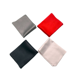 نظارات مايكروفايبر أزرق بيج عالية الجودة ، أقمشة للمسح ، شعار مطبوع ، عدسة شاشة ، نظارات عين بصرية - Product Image 5