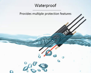 Contrôleur de vitesse ESC sans balais pour bateau modèle 10A - 70A, 2-6S, refroidi par eau, marche avant-arrière, pièces et accessoires pour bateau RC - Product Image 4