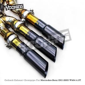 Индивидуальная выхлопная система Valvetronic для Mercedes-Benz G63 AMG W464 4,0 T 2019-2024 SUS304, Титановый Глушитель Catback - Product Image 5