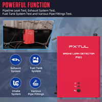 Portátil FXTUL F603 cárter de coche 12V analizador probador de fugas máquina para detección de fugas