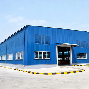 Atelier préfabriqué en structure métallique à faible coût, conception industrielle pour entrepôts, appartements, garages, hôtels - Product Image 3