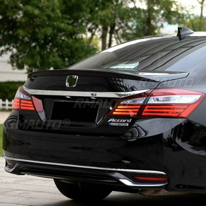 สปอยเลอร์หลังรถยนต์ Honda Accord Hybrid คุณภาพสูง วัสดุ ABS พร้อมสีรองพื้น สำหรับ Honda Accord ปี 2016 - Product Image 6