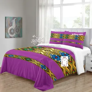 China manufacture microfiber polyester bedding set wholesale Ethiopian bed sheet set