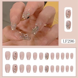 <span class=keywords><strong>Uñas</strong></span> Postizas Hechas a Mano, Cobertura Completa, <span class=keywords><strong>Punta</strong></span> <span class=keywords><strong>Francesa</strong></span> Artificial, Almendradas Medianas, Cuadradas, Largas, Brillantes, <span class=keywords><strong>de</strong></span> ABS, para Decoración <span class=keywords><strong>de</strong></span> Mujeres - Product Image 6