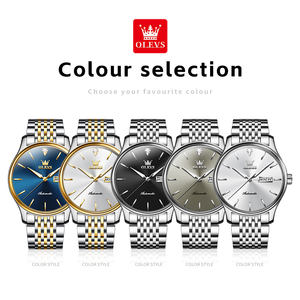 Vente OEM de montres-bracelets pour hommes de luxe, modèle 9960, montre mécanique automatique - Product Image 6