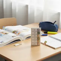 Étiquettes autocollantes réutilisables, autocollants nominatifs inscriptibles, étiquettes autocollantes, blocs-notes à écriture fluide pour l'école et le bureau