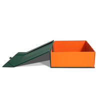 Boîte de papier kraft ondulé pliable magnétique haut de gamme personnalisée en gros doublure éponge imperméable et durable pour l'expédition postale