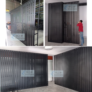 Kích thước điều chỉnh sàn gạch hiển thị giá Kim Loại Lớn định dạng đá cẩm thạch đấm Bảng điều khiển đứng khảm đá gốm gạch tường display600 - Product Image 3