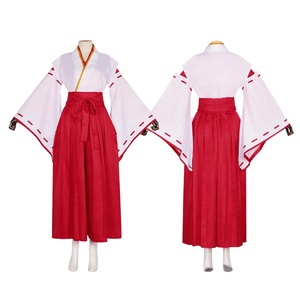 Disfraz de cosplay de Genshin Impact: Ropa de la esposa de Risa, bruja de la ciudad, flor dispersa, para juego de rol, animación, Kendo - Product Image 4