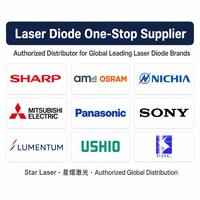 Diode laser bleue LXU LASER LXU45060G 450nm 60mW TO18 5.6mm monomode LD pour télémètre médical, pointeur, niveau laser