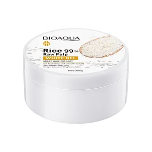 Produtos de beleza hidratante hidratante acne-remoção controle de óleo suave gel de polpa de arroz creme facial clareador m para rosto SS