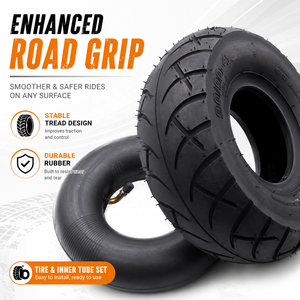 Pneumatici 90/90-4 per Scooter Elettrici Razor E300 E325 EZip <span class=keywords><strong>E</strong></span>-4.0 <span class=keywords><strong>E</strong></span>-450 X-Treme X-500, Mini Moto <span class=keywords><strong>e</strong></span> Go-Kart - Product Image 3