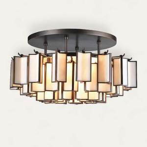 Lámpara de Araña LED de Alabastro y Bronce de Lujo, Redonda, Grande, de Alta Gama, para Vestíbulo de <span class=keywords><strong>Hotel</strong></span>, Villa o Banquete, Estilo Español - Product Image 1