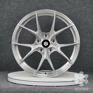 722auto NB สีเงินด้าน ล้อฟอร์จขอบ 18-20 นิ้ว แบบ Step Lip ขอบลึกเว้า 5x112 5x114.3 สำหรับ Porsche 911 Classic <span class=keywords><strong>BMW</strong></span> E30 Mercedes <span class=keywords><strong>W124</strong></span> - Product Image 1