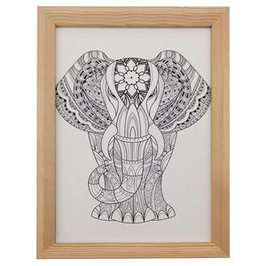 Marco de tablones de buena calidad conjunto de lienzo estirado artista pintura dibujo lienzo suministros - Product Image 5