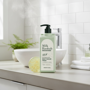 High Quality 500mL Milk Baobab Cica Refreshing <b>Body</b> <b>Scrub</b> Wash - Product Image 3