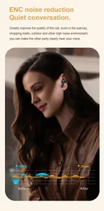 2025 Hot Sale New <strong>Get</strong> <strong>Free</strong> Gifts Y20 ENC Noise Reduction HD Stereo Audio Sound Bt Wireless Game In-ear Earphone Headphone - Product Image 4
