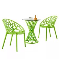 Ensemble table et chaises d'extérieur pour cour et balcon