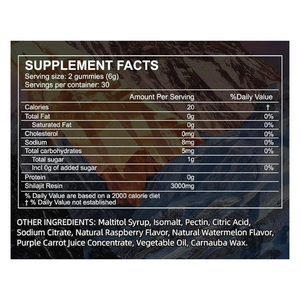 Gomitas OEM personalizadas Gomitas de <span class=keywords><strong>creatina</strong></span> personalizadas Gomitas de Shilajit Nutrición óptima para la vida - Product Image 2
