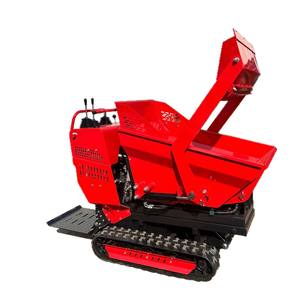 Camión Volquete Pequeño con Orugas para Transporte de Materiales Básicos como Grava, en Ingeniería de Construcción de Carreteras y Conservación de Agua - Product Image 5