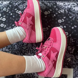 Chaussures de sport décontractées classiques en daim avec semelle en caoutchouc étoilée, pour hommes et femmes, avec le même design et le même style - Product Image 3