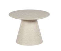 Table à manger extensible industrielle moderne, finition micro-ciment blanc, écologique, gain de place, mobilier de maison, vente en gros d'usine