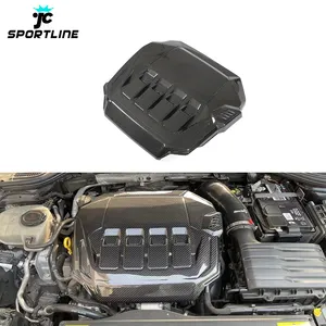 Dry Carbon Golf MK8 Engine Cover Part For VW Golf 8 GTI Clubsport 2021-2023