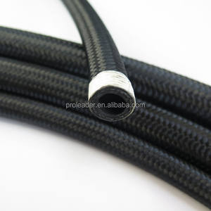 Raccords de conduite de carburant de course tressés en acier inoxydable SAE J1532 6An 8An 10An NBR et EPDM avec tuyau de refroidisseur d'huile de renfort de fil d'acier - Product Image 2