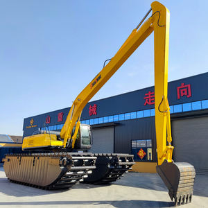 Attrezzatura di Desilting Shanzhong marca 500C palude funzionamento acqua bassa anfibia cingolato escavatore con prezzo di fabbrica - Product Image 1