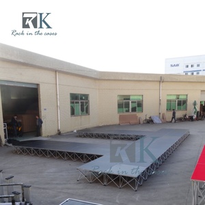 Customized Mobile <b>Stage</b> <b>Platform</b> Aluminum Riser Floor Mounting Outdoor Concert Use - Product Image 5