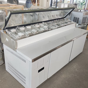 RTK Commercial Buffet Arbeitstisch Chiller Kühlgeräte Salat zähler Pizza Sandwich Prep Table - Product Image 1
