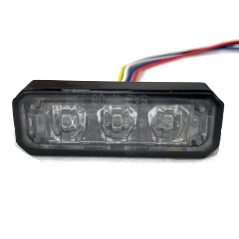 Factory Chinese made Red Blue strobe 12 24V strobe red blue led flashing light warning