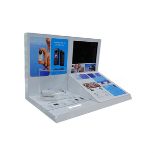 <strong>Custom</strong> Design Modern Shop Retail <strong>Countertop</strong> Advertising Acrylic Jewelry <strong>Display</strong> Stand Holder Rack Light Weight Eco-Friendly - Product Image 1