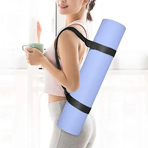 Kwaliteit Yoga Mat Riem Sling Yoga Draagband Premium Katoenen Webbing Training Yoga Oefenband