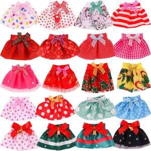 Best Price Of Doll Fashion Clothes Christmas Skirt 30cm Doll Clothes Short Skirt Accessories Princess Ropa De Muneca Falda Corta