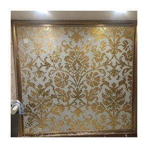 ZF-diseño <span class=keywords><strong>de</strong></span> mosaico <span class=keywords><strong>de</strong></span> pared <span class=keywords><strong>de</strong></span> Iglesia, decoración <span class=keywords><strong>de</strong></span> azulejo <span class=keywords><strong>de</strong></span> pared <span class=keywords><strong>de</strong></span> mosaico blanco y dorado con diseños <span class=keywords><strong>de</strong></span> <span class=keywords><strong>flores</strong></span> fáciles - Product Image 5