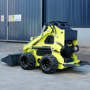 Multi-functional Small Crawler Wheel Loaders Earth-moving Machinery Mini Skid Steer Loader With Attachment