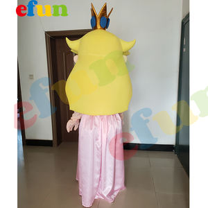Efun MOQ 1 pieza personalizado <span class=keywords><strong>princesa</strong></span> niña mascota <span class=keywords><strong>disfraz</strong></span> juego personaje peluche <span class=keywords><strong>Mario</strong></span> Bros <span class=keywords><strong>princesa</strong></span> dibujos animados Cosplay <span class=keywords><strong>disfraz</strong></span> para niños - Product Image 5