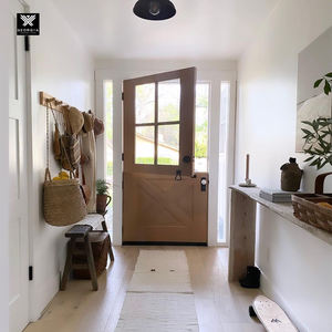 <span class=keywords><strong>Puertas</strong></span> Holandesas de Entrada de Madera de Roble Personalizadas <span class=keywords><strong>para</strong></span> Casas, <span class=keywords><strong>Puertas</strong></span> Principales de Entrada, <span class=keywords><strong>Puertas</strong></span> Exteriores de Madera <span class=keywords><strong>con</strong></span> Ventana de Vidrio - Product Image 3