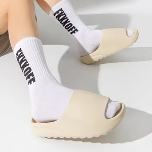 Unisex Summer Beach Slippers Thick Serrated Sole Men's Women's EVA <strong>Soft</strong> Flip Flops Anti-slip <strong>Shoes</strong> Thick Serrated Sole Winter - Product Image 3