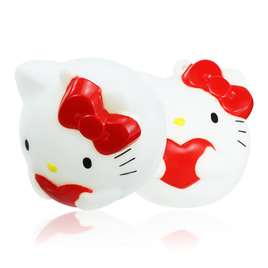 뜨거운 판매 KT 고양이 야간 조명 수지 소프트 스퀴즈 장난감 팻 라이트 스트레스 완화 침실 수면 분위기 소녀를위한 귀여운 데스크탑 고양이 - Product Image 5