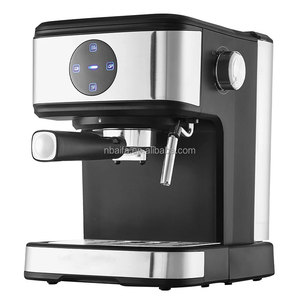 Cafeteras <span class=keywords><strong>Espresso</strong></span> Pequeñas Aifa de 15 Bares, Diseño Compacto con Tanque de 1.1 <span class=keywords><strong>L</strong></span> para Cocinas Pequeñas - Product Image 4