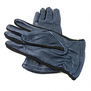 Gants de moto en cuir, longueur poignet, style sportif, respirants, non doublés, pour le cyclisme, utilisation quatre saisons - Product Image 6