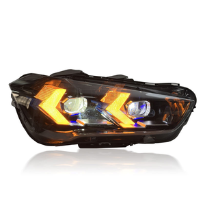 SJC Auto Snake Eyes faro di illuminazione per <span class=keywords><strong>BMW</strong></span> <span class=keywords><strong>X1</strong></span> <span class=keywords><strong>F48</strong></span> F49 2016 - 2019 nuovo aggiornamento luci anteriori Laser di alta qualità DRL - Product Image 5