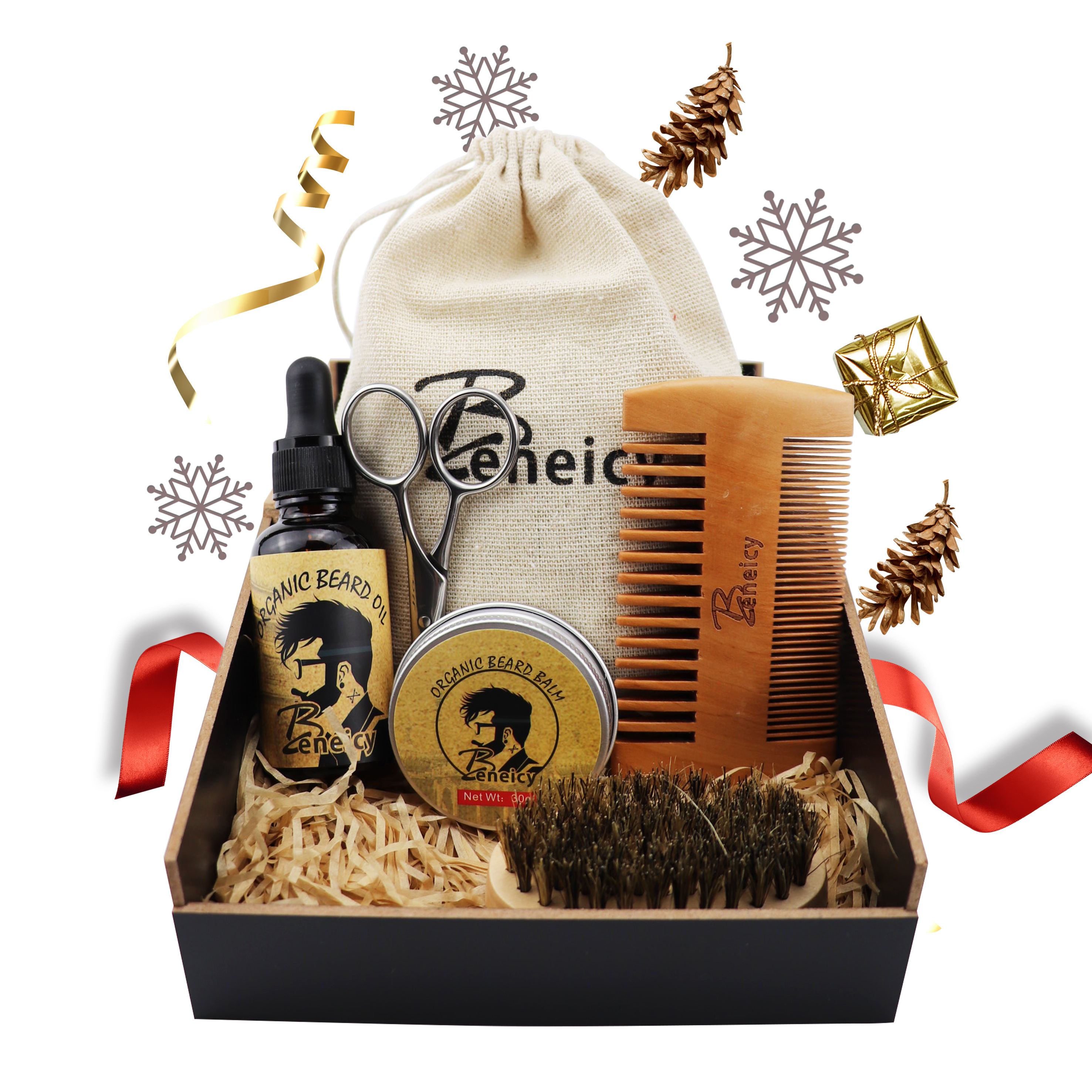 6in1 beard grooming kit