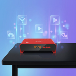 Decoder TV BOX DVB-S2 GX6605H1 1080P H.265 FTA Ricevitore TV Satellitare Digitale con Dongle USB Wi-Fi/LAN PVR DLNA ECOS Set Top Box - Product Image 1